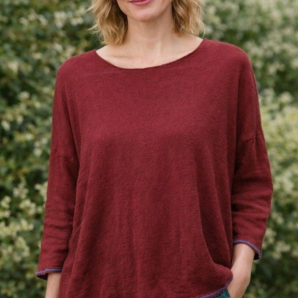 Gudrun Sjoden Organic Linen Sweater